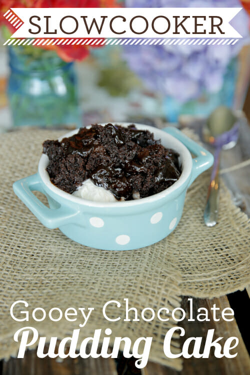 Gooey Chocolate Pudding Cake in a Slow Cooker from Our Best Bites