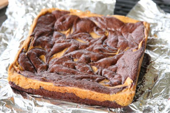 Pumpkin Brownies_Baked Brownies