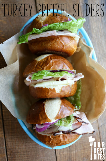 Turkey Pretzel Sliders