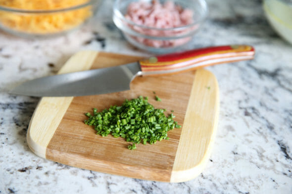 Cheddar Waffles_Chives