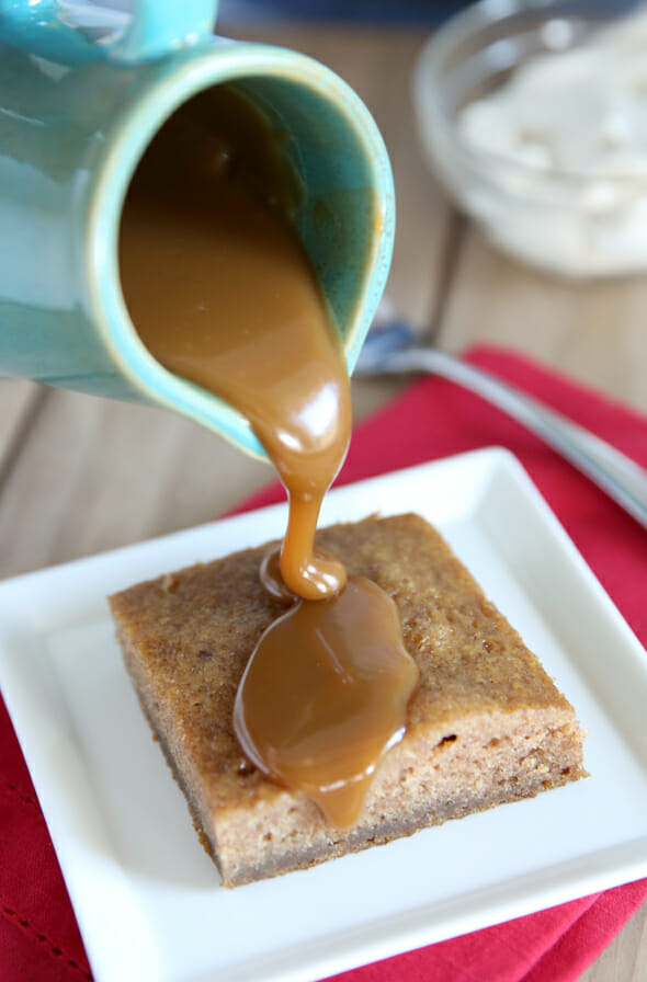 Pouring Caramel Sauce_Our Best Bites