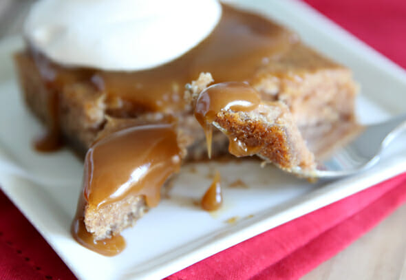 Sticky Toffee Pudding Cake Bite_Our Best Bites