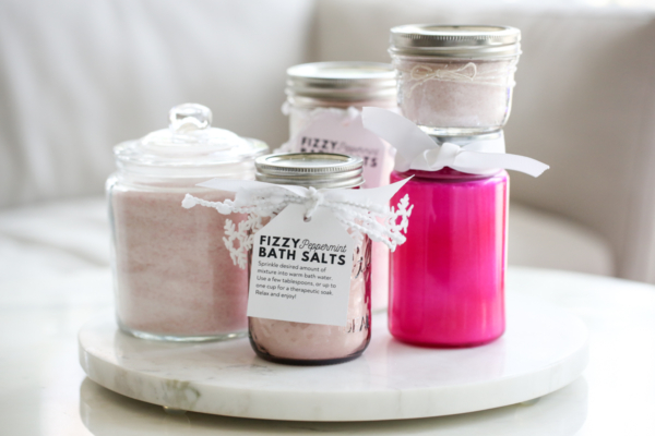Fizzy Peppermint Bath Salts-Our Best Bites