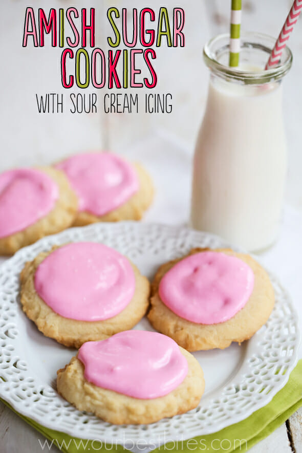 amish sugar cookies with sour cream glaze-8 copy