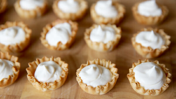 Filled Phyllo Cups