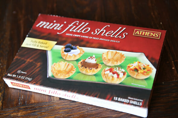 Mini Phyllo Shells