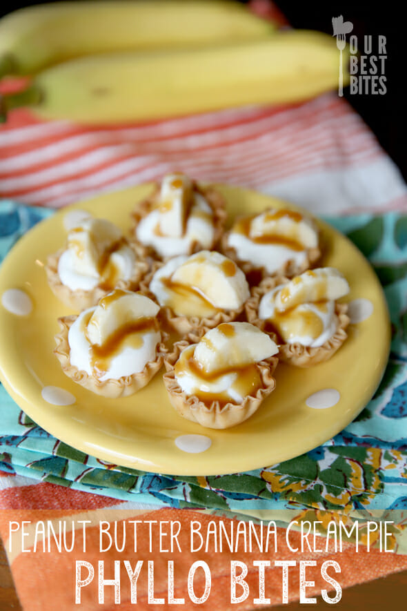 Peanut Butter Banana Cream Pie Bites from Our Best Bites