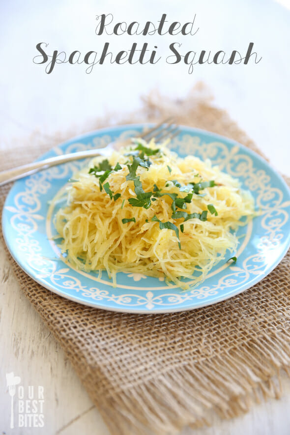 Perfectly Roasted Spaghetti Squash from Our Best Bites