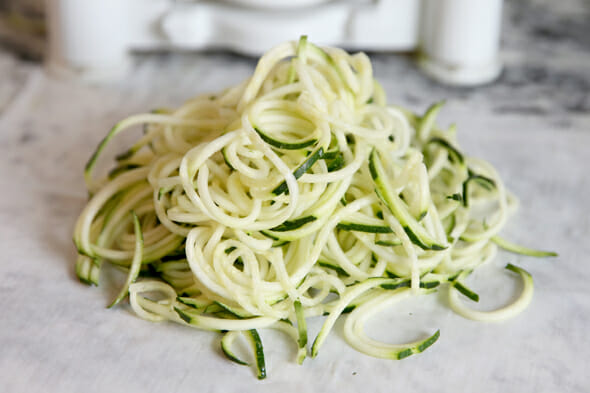 Zucchini Noodles - GetMacroEd How to make Zoodles