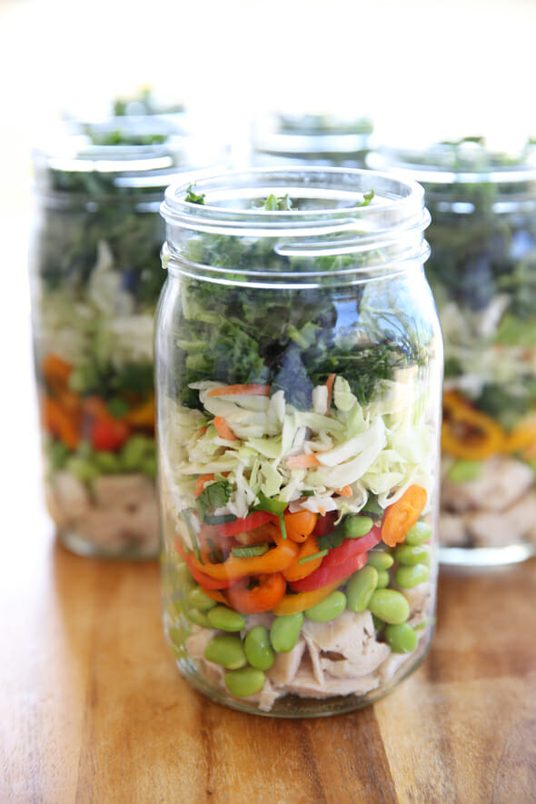 Salad in a Jar Recipes - Veggies Don't Bite