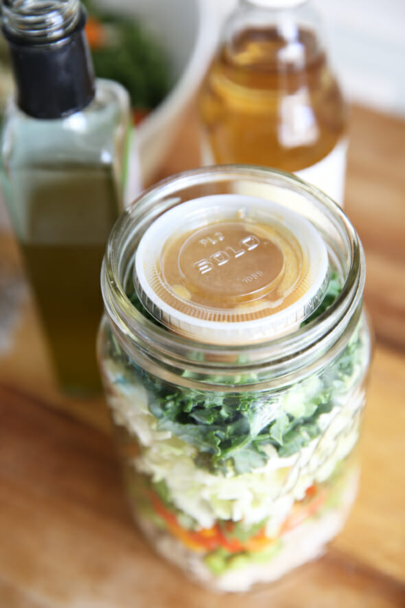 Salad Dressing in Jar