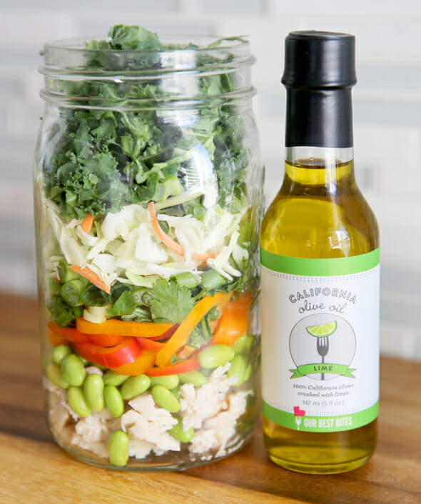 Salad with Lime Oil