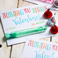 Bubble Valentines {Blowing You Kisses!}