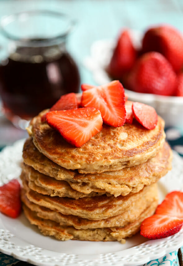 Oatmeal Pancakes from Our Best Bites