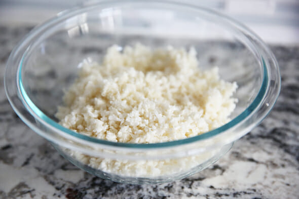 Grated Cauliflower