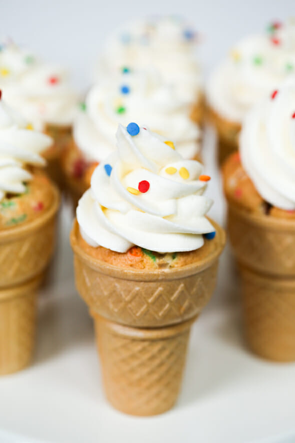 confetti cupcake cones-6