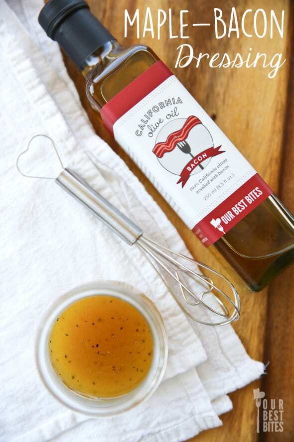 Bacon Olive Oil Dressing from Our Best Bites