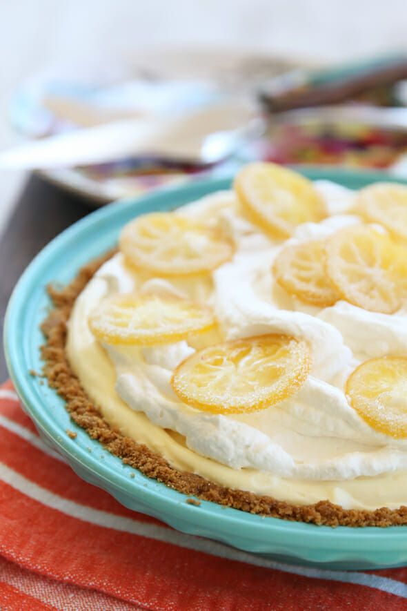 Lemon Cream Pie from Our Best Bites