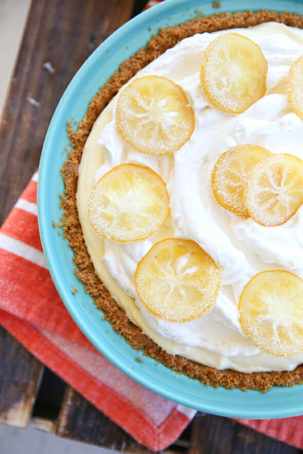 Lemon Topped Cream Pie