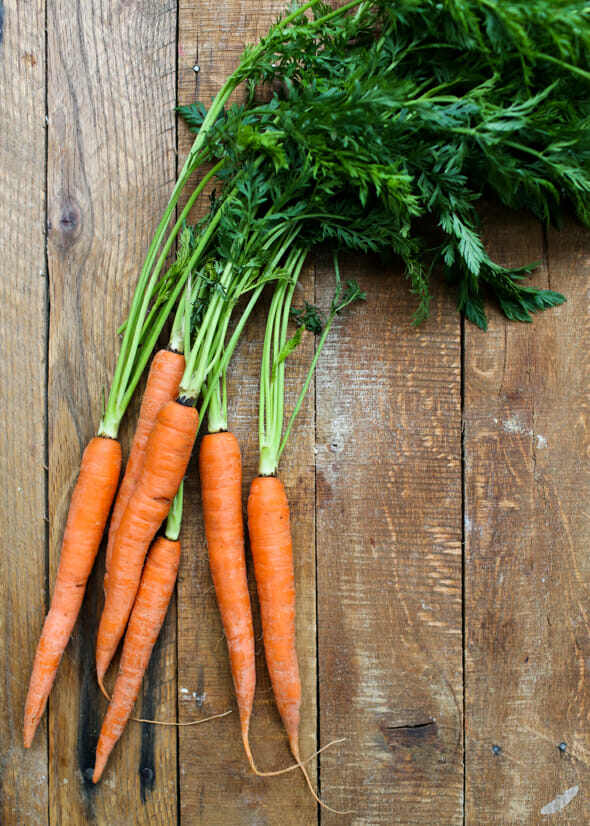 Roasted Whole Carrots