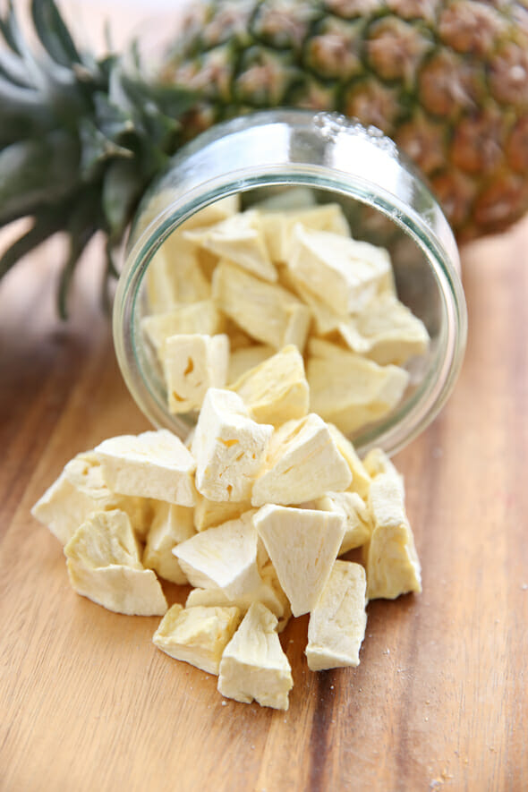 Freeze Dried Pineapple