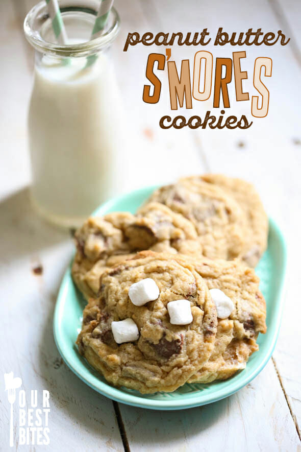 peanut butter smores cookies-7 copy