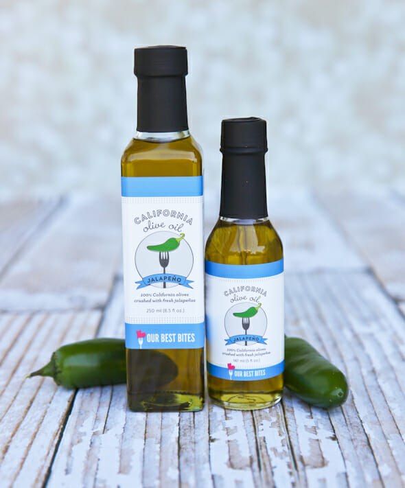 Fresh Jalapeno Olive Oil