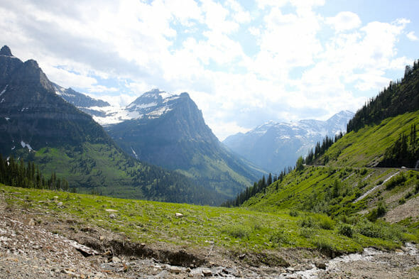 Logan's Pass Glacier Park