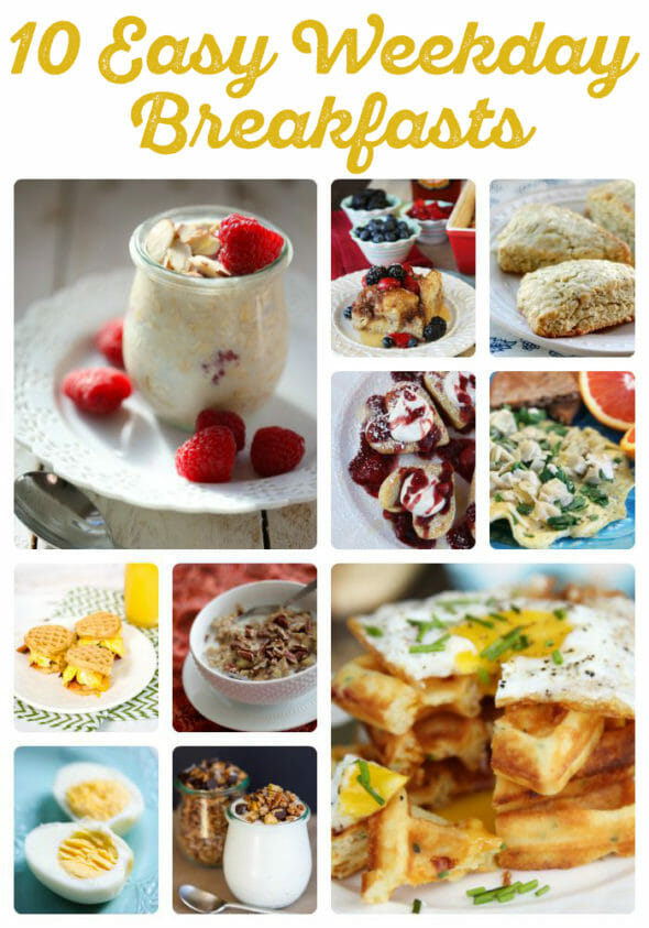 10 easy weekday breakfasts