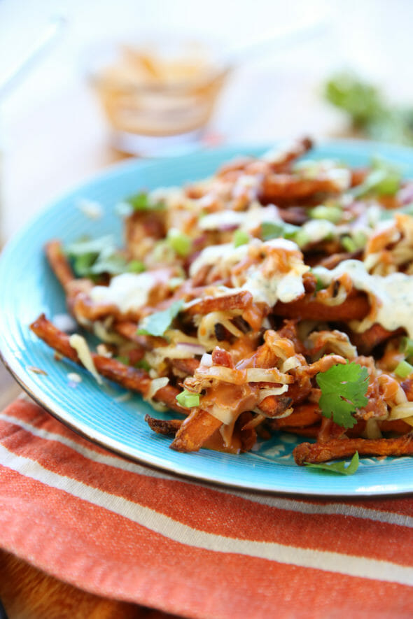 Loaded Sweet Potato Fries