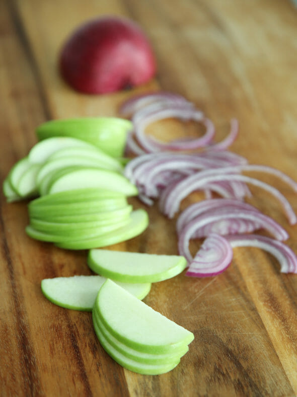 Apples and onions