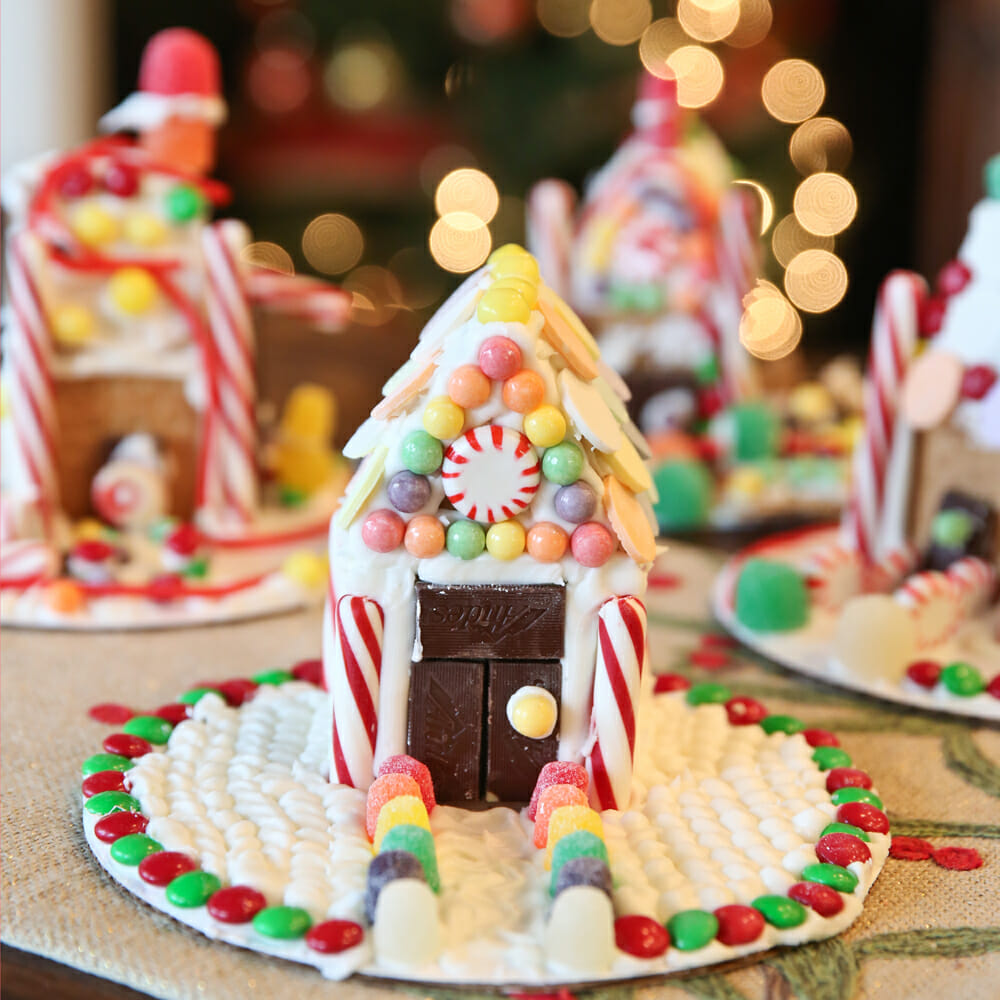 Easy Graham Cracker Gingerbread Houses - Our Best Bites