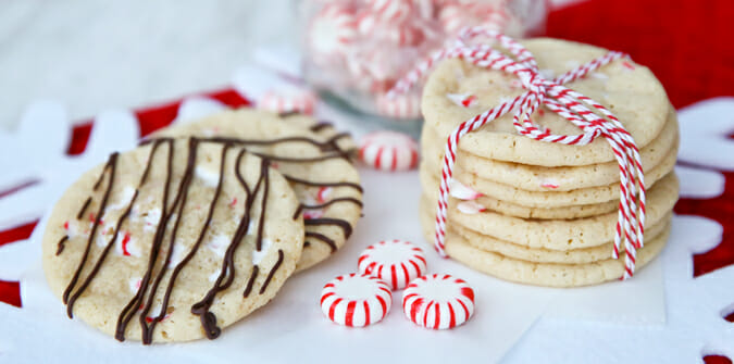Peppermint Sugar Cookies - Our Best Bites {A holiday must!}