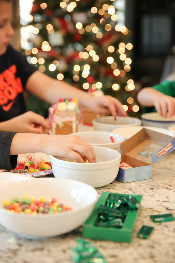 Kids Gingerbread houses