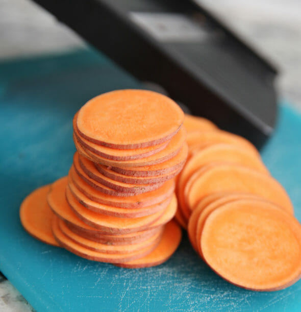 Sliced Sweet Potato