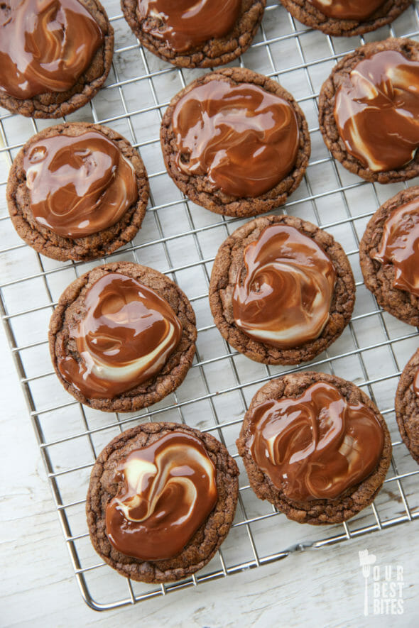 The Best Chocolate Mint Cookies