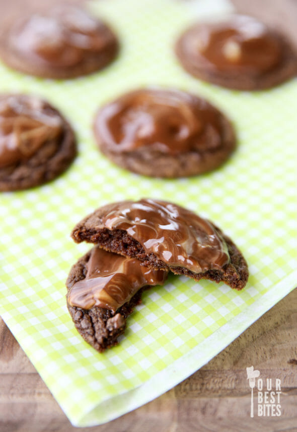 The Best Chocolate Mint Cookies