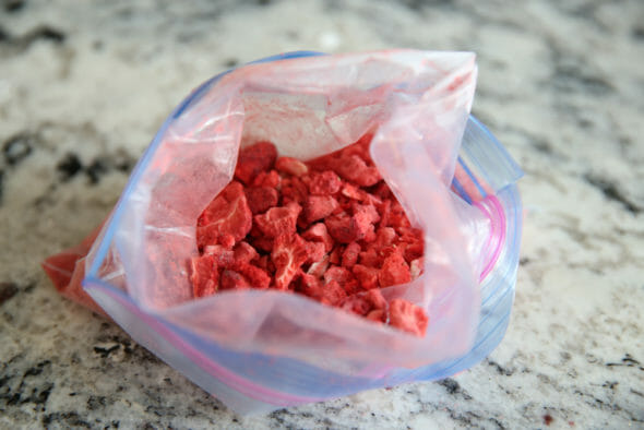 freeze dried strawberries