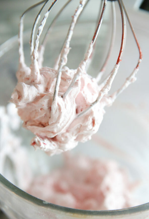 Strawberry Whipped Cream