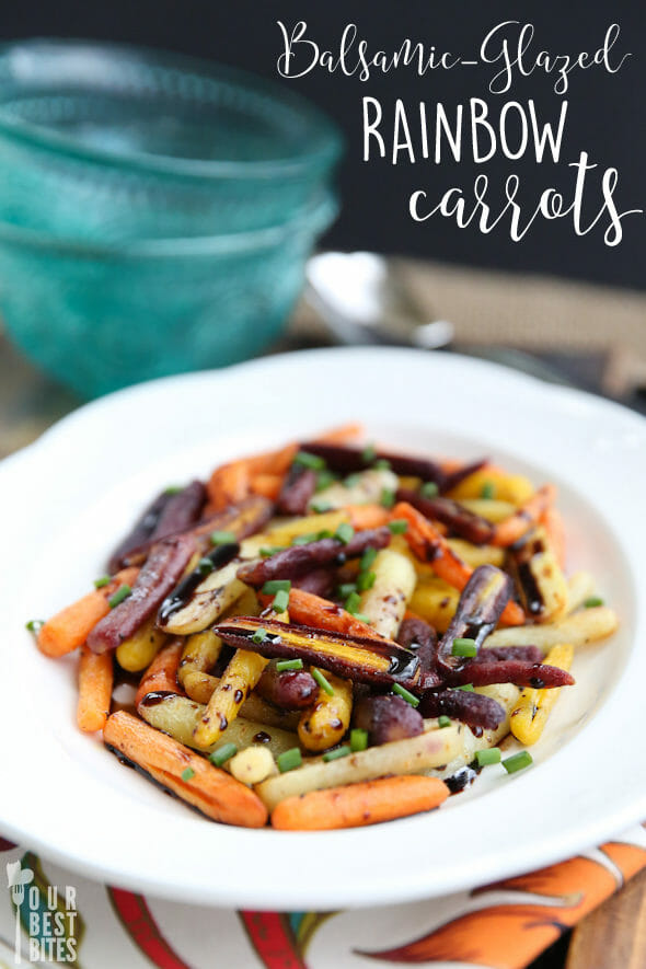 Balsamic Glazed Roasted Carrots