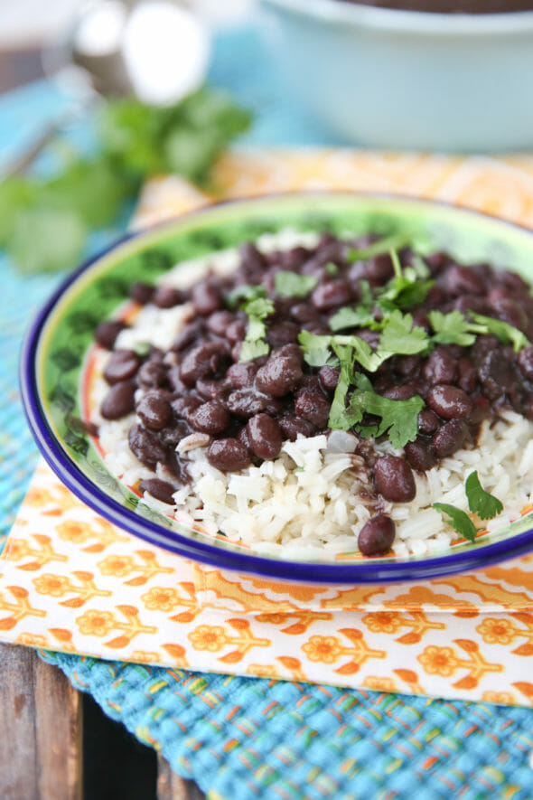 The Best Brazilian Black Beans and Rice