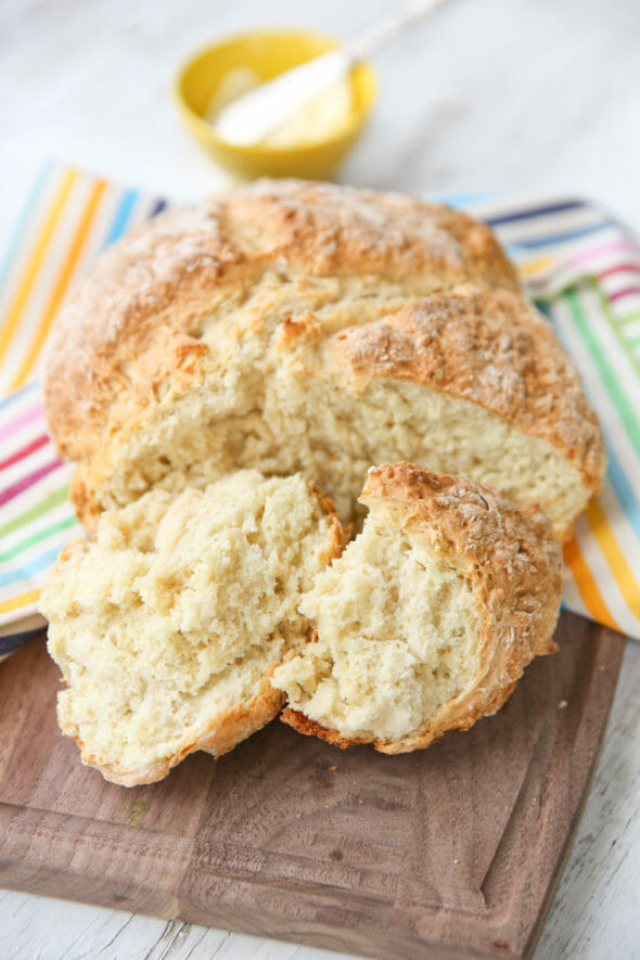 One Hour No Rise Rustic Bread Loaf - Our Best Bites