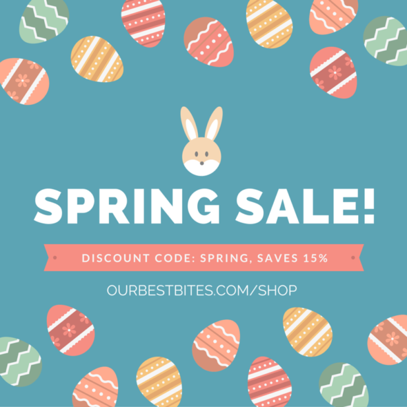 spring sale graphic