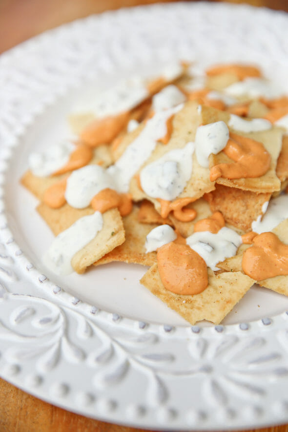 Greek Pita Nachos