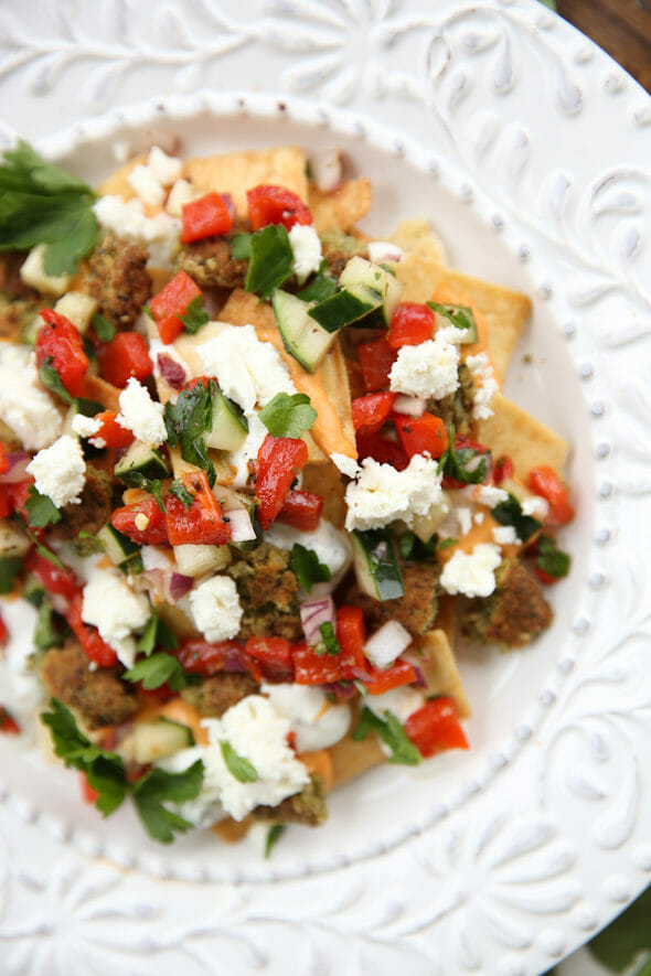 Greek Pita Nachos