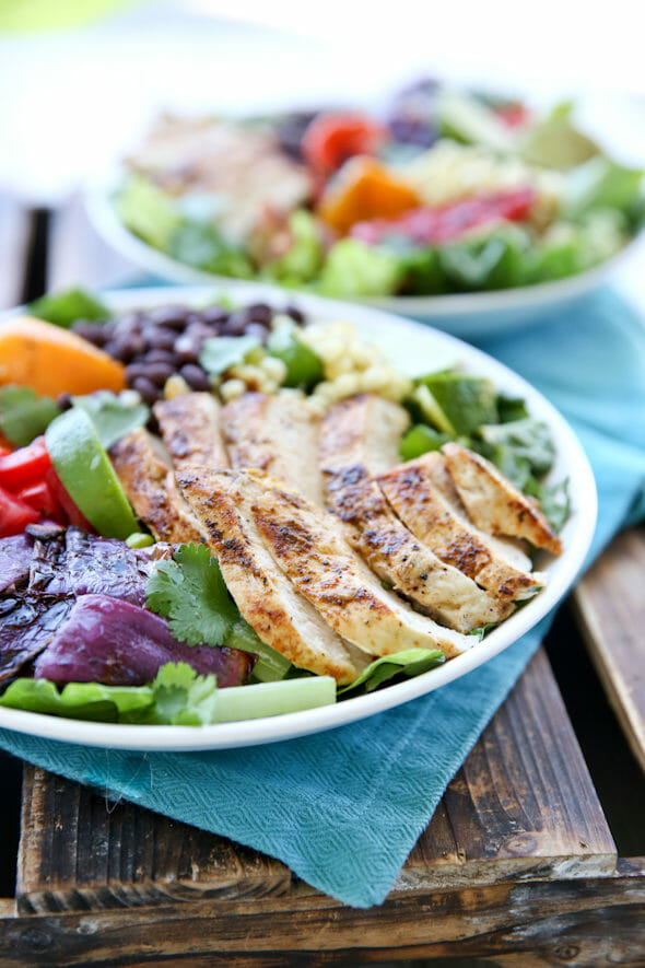 Grilled Chicken Salad Jars - Our Best Bites