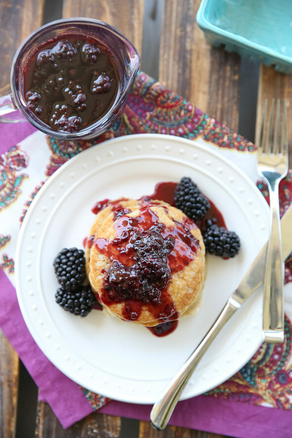 Blackberry Maple Syrup