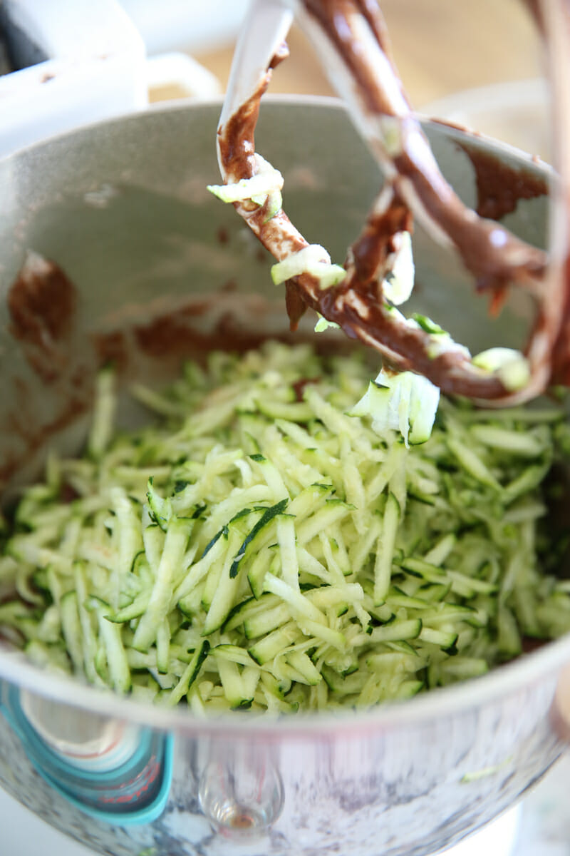 The best chocolate zucchini bunt cake