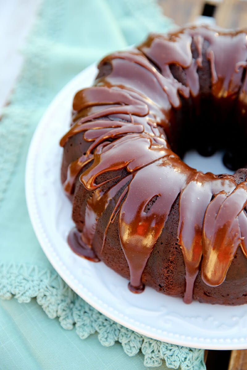 The best chocolate zucchini bunt cake