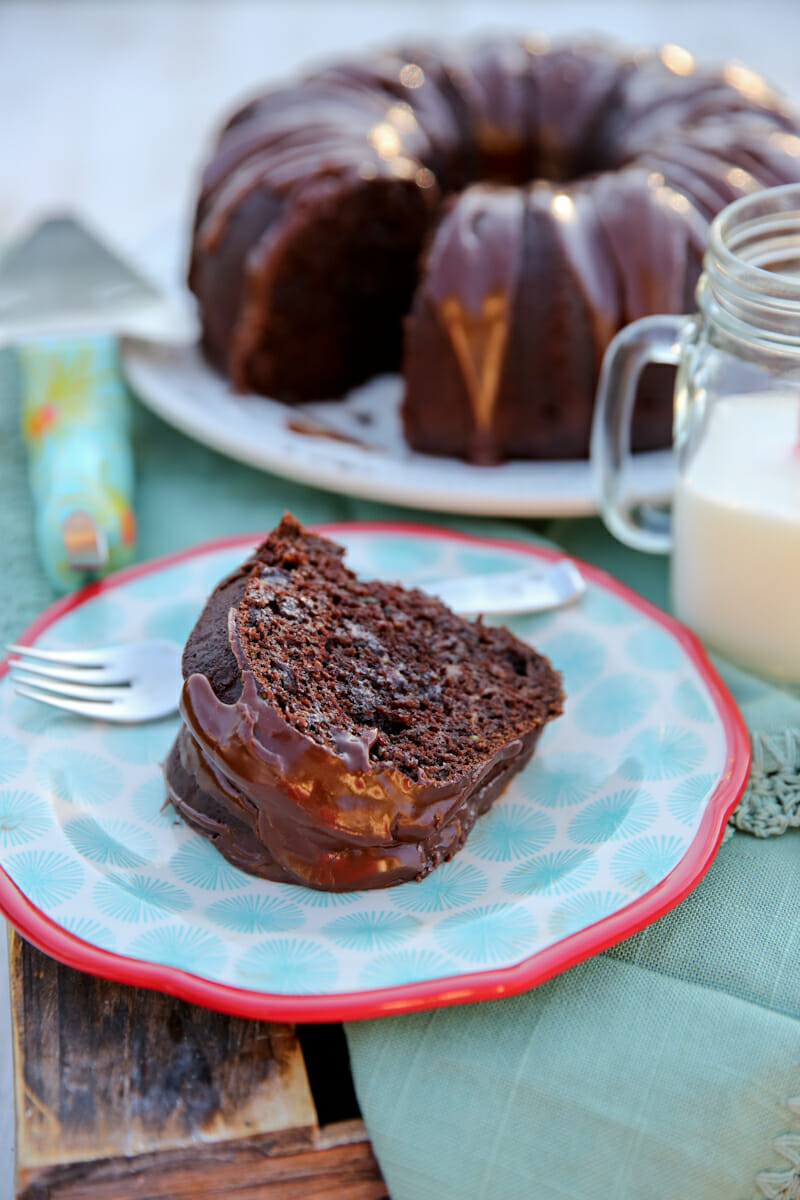 The best chocolate zucchini bunt cake